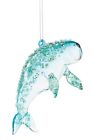 Orn73459 Enterprises Blue Manatee Glass And Encrusted Beads Christmas 008246521808