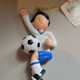 Ornament Central 811823010073 Boy Soccer Player Christmas Tree