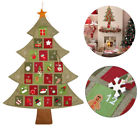 P154932chvfr5231 Nicexmas New Christmas Hanging Advent Calendar Countdown Fabric 710044341747