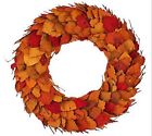 Pallet-15 Ellen Degeneres Dried Leaf Wreath With Twigs By Orange New