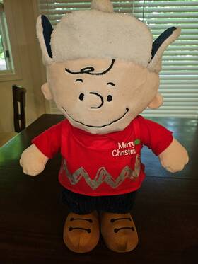 Peanuts 047475126552 Christmas 22 In Tall Charlie Brown Merry Porch Greeter