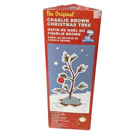 85562587770 Peanuts The Original Charlie Brown Christmas Tree With Red Ornament 24 Inch Tall 2011