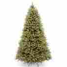 Pedd4-d12-90 National Tree Company Feel-real Downswept Douglas Fir Hinged Led Pre-lit Full Christmas Green 729083521638