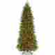 Pejf1-362-75 National Tree Company Feel-real 7 1 2 Jersey Fraser Pencil Slim Fir Hinged