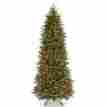 Pejf1-363-75 National Tree Company Feel-real 7 1 2 Jersey Fraser Pencil Slim Fir Hinged