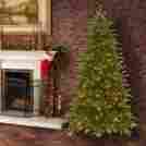 Pess3-d07-75m National Tree Artificial Christmas Pre Lit 550 Lights Power Connect Foot Switch 7.5 Feet 717170059713