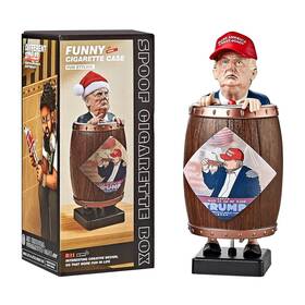 St-586 Peyida Novelty Gag Collectibles - Funny Cigarette Dispenser For Christmas White Elephan