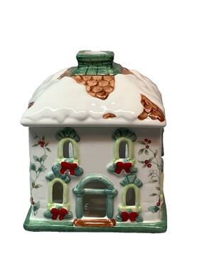 Pfaltzgraff 025398417001 Winterberry Pierced Lighting Tealight Candle Holder Christmas House