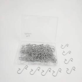 Pinkswan 727196086273 120 Pack Christmas Ornament Hooks Xmas Hangers Metal Wire S-s