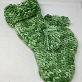 Place & Time 093108010606 Chunky Knit Christmas Stocking By And Fully Lined New 8 Inch X 22
