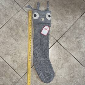 3920589 Pottery Barn Kids Sku Baby Icon Knit Christmas Stocking Owl 2016 Holiday Decor Read