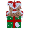 Pr278-5 Worldwide Bear Family Of Gift Personalized Ornament 696396020816