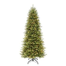 277-ffsl-65c35 Pre-lit Christmas Tree 6.5 Ft. Flame Retardant Non-allergenic Artificial Green