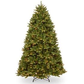 Pend2-300d-60 Pre-lit Feel Real Christmas Tree Newberry Dual Color 6.5 Ft