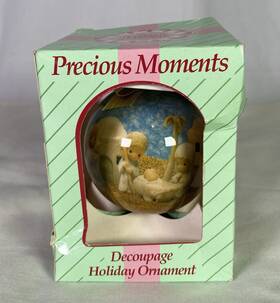 Precious Moments 045544138758 Christmas Ornament Nativity Enesco Vintage 1994 Samuel Butcher