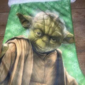 Prima Creations For Lucas Films 079893947488 Star Wars Yoda Green Holiday Christmas Stocking 19 Inch