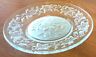 Princess House Fantasia Glass Plate Christmas Poinsettia Hostess Dish