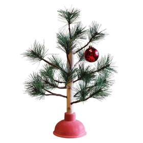 66805 Productworks 15-inch Redneck Nation Christmas Tree Green