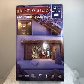 Productworks 889299180606 Window Fx Animated Projector Kit Christmas Halloween Newyears Digital See Pics