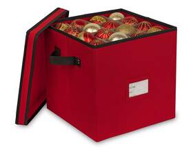 Propik 758182983733 64 Christmas Ornament Storage Box 4 Tier Holds Up To Ornaments Accessorie