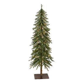 Aeg-60c2 Puleo International Pre-lit 6ft Alpine Artificial Christmas Tree With 200 Lights Green