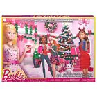 Qj-3975  Barbie Advent Calendar Dolls Accessories 746775371401