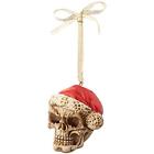 Qs23709 Design Toscano Skelly Claus Ornaments Ii Holiday Skeleton 846092077953