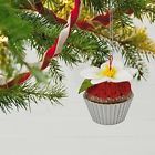 Qw46595 Christmas Tree Ornament Cupcake