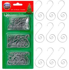 Rd-120 R N D Toys 860002094274 Nft Tree Ornament Hooks - Christmas Decorating Metal Wire Hanger