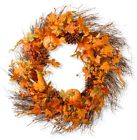 Rahv-lfg31293 National Tree Company Fall Artificial Pumpkin Wreath Undecorated 0729083470813