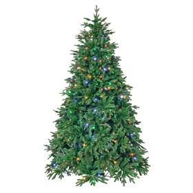 Us01y000110-00n55 Redlife 7.5ft Green Artificial Christmas Tree Holiday Season With Led Light Indoor Outdoor