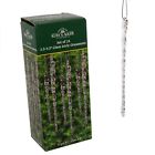 Yamw3730 Rgzlilpaks Kurt Adler Clear Glass Icicle Ornaments Inch 086131657351