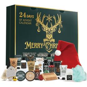 Rrbconon001 Rinse&robust Christmas 2025 Advent Calendar 24-piece Mens Beard