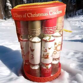 Robin Reed 015302142070 Christmas Pop Crackers Deluxe 12 Days Of Themed New