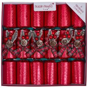 6604.piccadilly Robin Reed 6604piccadilly H5 Christmas Glencoe 6 X12 Inch Party Crackers Pinecones
