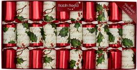 Robin Reed 853289007372 H5 Christmas 10-piece 8.5in Themed Party Crackers Bows And Berries 428