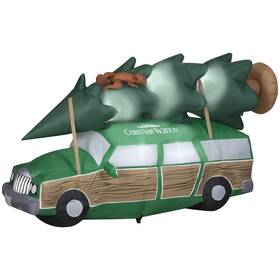 882784 Rubies Light-up Inflatable National Lampoons Christmas Vacation Station Wagon 8 Foot