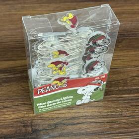 Ruz 193849054980 Set Of 20 Peanuts Snoopy And Woodstock Mini String Lights Led Christmas New