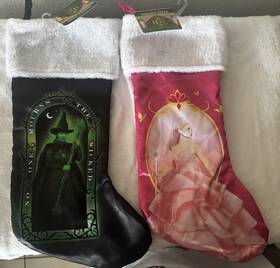 Ruz 193849090629 Wicked Set Christmas Stocking