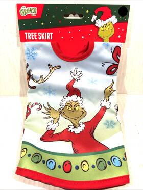 Ruz. 430002254482 Grinch Christmas Tree Skirt Dr Seuss How The Stole Whoville New