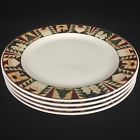 Sakura Set Of Vtg Dinner Plates By Majesticware Christmas Patch