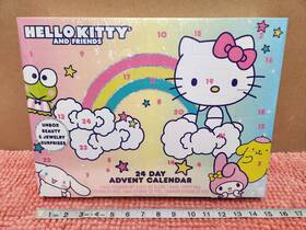 Sanrio 194356302137 Hello Kitty And Friends Christmas 24 Day Advent Calendar Beauty Jewelry Surprise