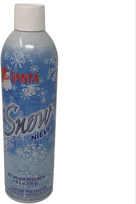 496-3120 Santa Snow Spray Christmas Artificial Can18 Oz Tree Holiday Winter Fake Party