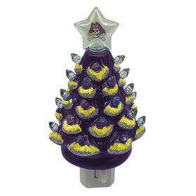 Santas Workshop 661565023530 6.5 Inch Ecu Xmas Tree Nite Lite