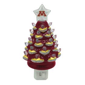 Santas Workshop 661565023714 6.5 Inch Minnesota Xmas Tree Nite Lite