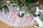 Sc Love Collections 58 Christmas Red Mongolian Tree Skirts Shaggy Sheepskins Faux Fur 639725422509