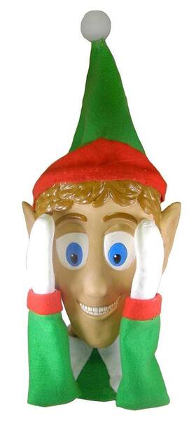 Spe-004 Scary Peepers Peeper Santas Helper Christmas Decoration