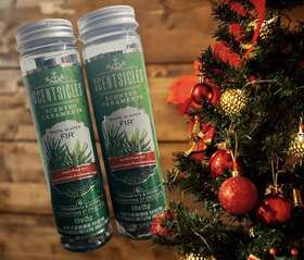 Rm-18442-lbl Scentsicles Brand New 2 Pack Scented White Winter Fir Ornament Stick Christmas