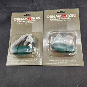 Seasons Of Cannon Falls 738449329412 2 Ornamotion Rotating Attachment Turns Christmas Ornaments