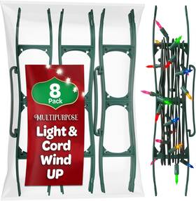 Sewanta 850012738169 Christmas Lights Storage Holder Set Of 8 All-purpose Light Cord